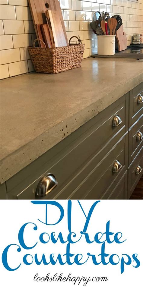 Diy Concrete Countertop Overlay Artofit