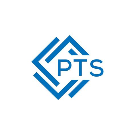 PTS letter design.PTS letter logo design on white background. PTS ...