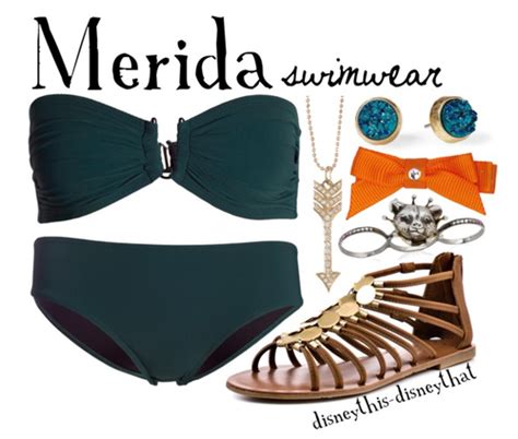 Disney Bound Outfits Merida Swimwear