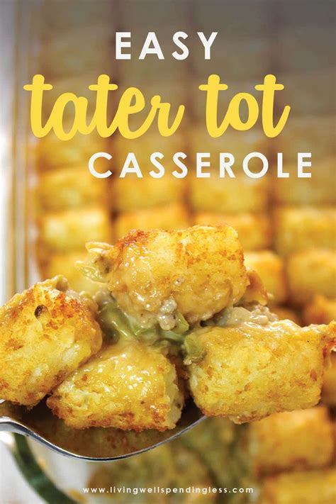 Gluten Free Cheesy Tater Tot Casserole Artofit