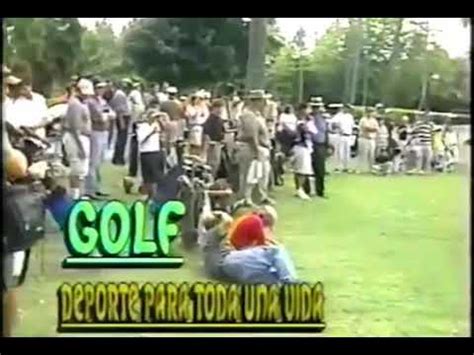 Promo Golf Deporte Para Toda Una Vida Telenet Canal 24 2003 YouTube