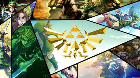 Zelda Collage Wallpapers Wallpaper Cave