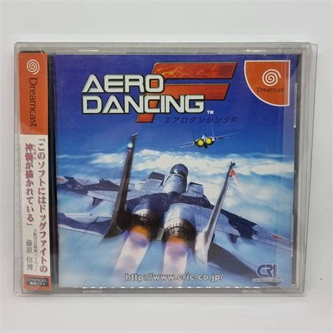 Sega Dreamcast AERO DANCING F Spine Video Gaming Video Games Others