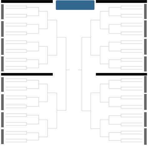 Printable N.C.A.A. Men’s Tournament Bracket - The New York Times