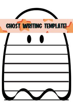 Ghost Writing Prompt! by Spillers the Tea | TPT