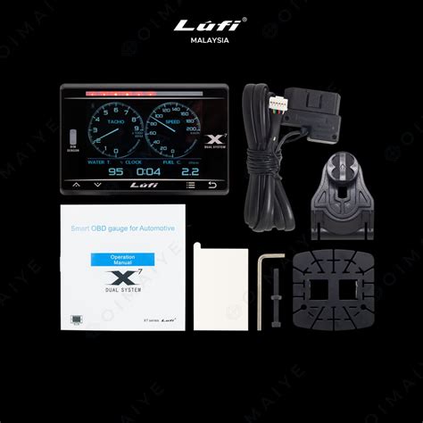 LUFI X7 Revolution OBD2 Meter Gauge Pre Order Lufi Malaysia