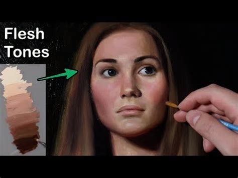 Portrait Painting Tutorial Flesh Colors Explained YouTube