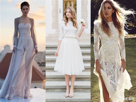 5 Looks De Novia Modernos Para Una Boda Civil Novias