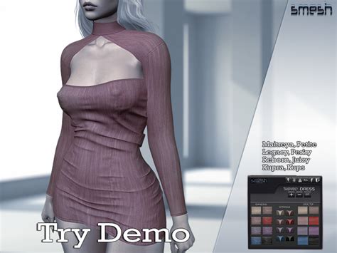 Second Life Marketplace Smesh Demo Lucy Dress