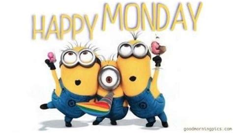 Happy Monday Minions | goodmorningpics.com