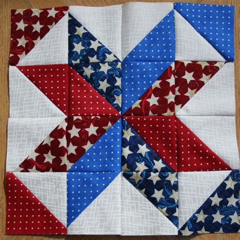 Star Flower Block Free Pattern