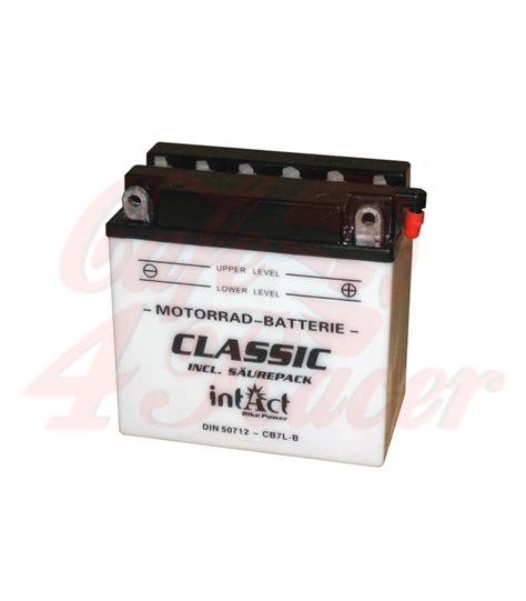 Intact Bike Power Classic Battery Cb L B With Acid Pack