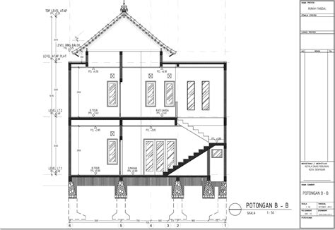 Belajar Ilmu Apa Saja Contoh Gambar Imb Rumah Tinggal Tipe 120 M2