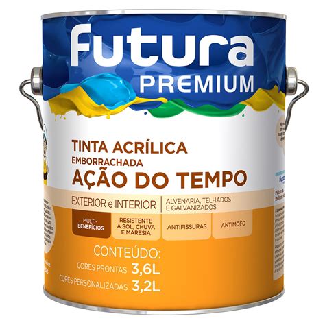 Tinta Emborrachada Ação do Tempo Futura Marquezim Tintas