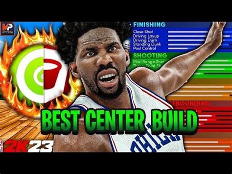 BEST JOEL EMBIID CENTER BUILD IN NBA2K23 YouTube