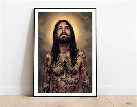 Simon Neil Biffy Clyro God And Satan Poster A2a3 Wall Art Music Print