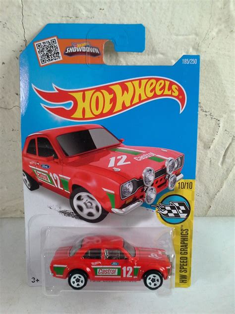 Ford Escort Hot Wheels Carro Coleccionable Clave En Mercado Libre
