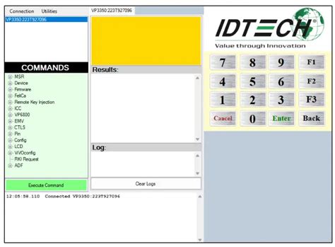 Id Tech Vivopay Vp3350 3 In 1 Card Reader Instruction Manual