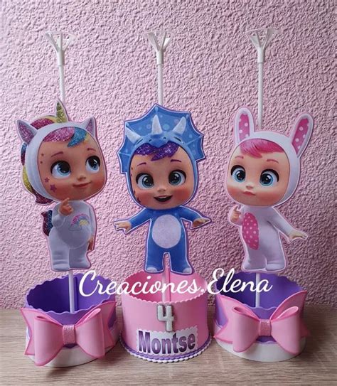 Dulceros Centros Mesa Etc Bebes Llorones Fiesta Infantil Tematica Decoraciones De Cumpleaños