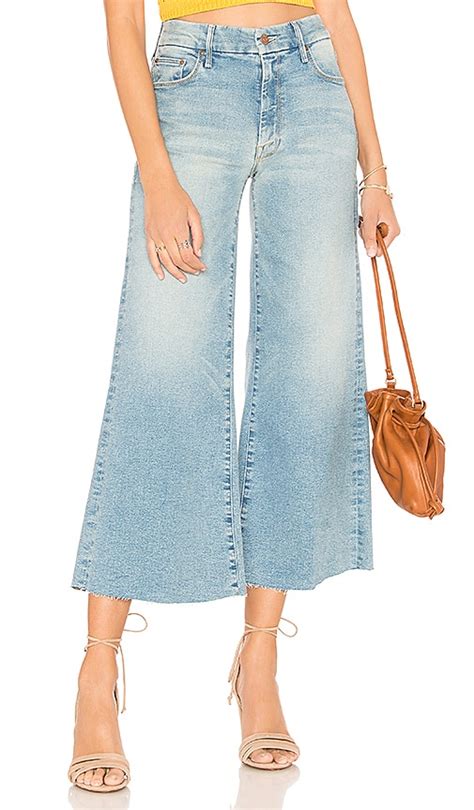 Mother The Roller Crop Fray Jean In Ready To Roll Revolve