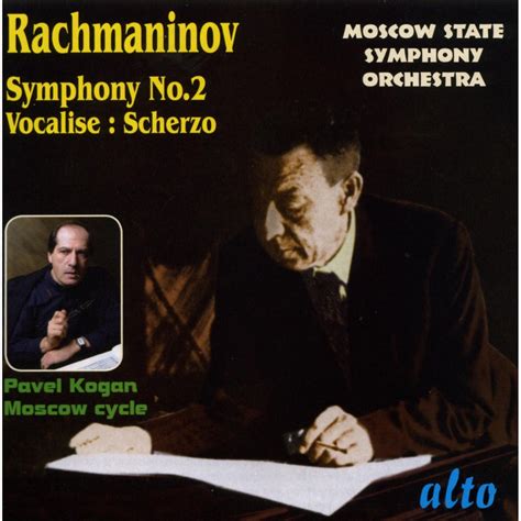 Rachmaninov Symphony No In E Minor Op Vocalise Scherzo In