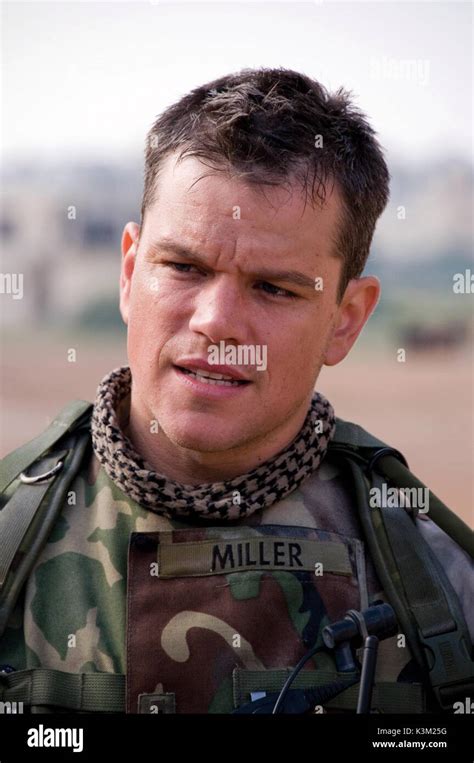 GREEN ZONE MATT DAMON Date: 2010 Stock Photo - Alamy