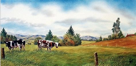 El Arte Es Su Máxima Expresión Paisajes En Acuarela