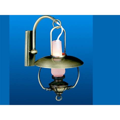 The Wonham Collection Nostalgic Oil Lamp Wall Sconce