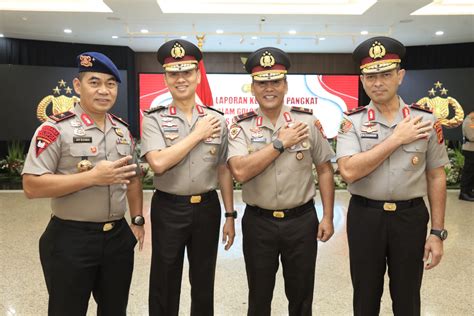 Kenaikan Pangkat Irjen Pol Drs Tabana Bangun M Si Dan Brigjen Pol M Rudy Syafirudin S I K