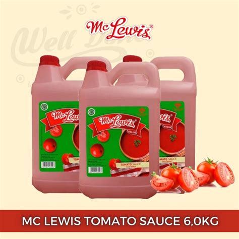 Jual Mc Lewis Tomato Sauce Kg Shopee Indonesia