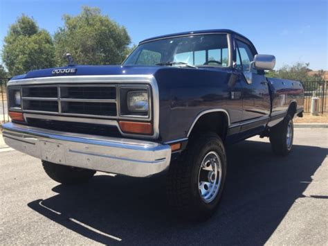 1990 Dodge Ram W350 12v Cummins Diesel 4x4 4wd Clean First Gen 1st