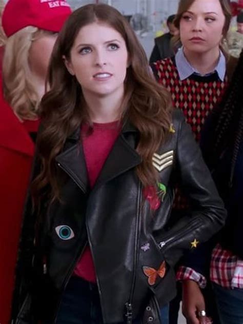 Anna Kendrick Pitch Perfect 3 Leather Jacket