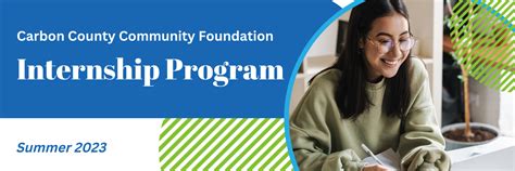 2023 Summer Internships Carbon County Community Foundation