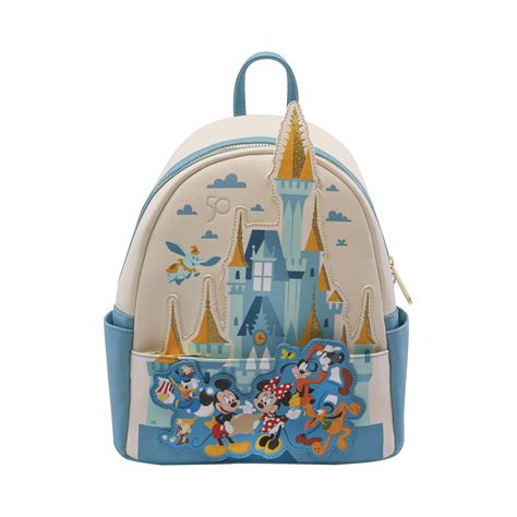 Loungefly Walt Disney World 50th Anniversary Castle Mini Backpack Blog