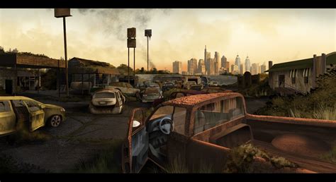 Artstation Apocalyptic Highway