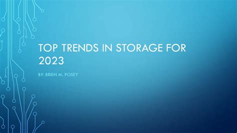 Top 5 data storage trends for 2023 | TechTarget