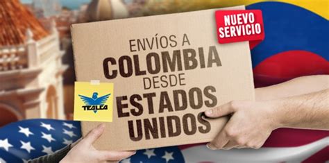 Envíos a Colombia desde Estados Unidos Nuevo servicio Tealca USA