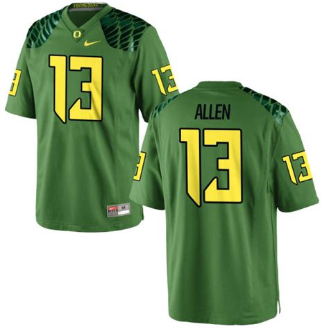 Mens Nike 13 Limited Apple Green Devon Allen Oregon Ducks Alumni