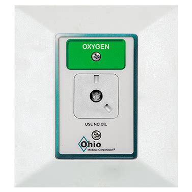 OXY644 Green Oxygen Line With Male Ohmeda Quick Connect 10 Long