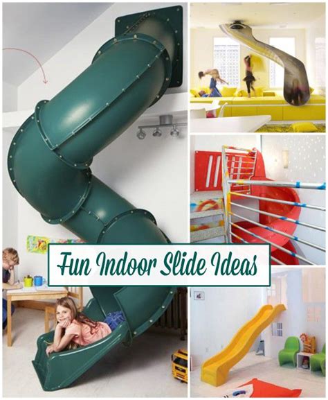 Add an Element of Fun with Indoor Slides | Salle de jeux enfants, Salle ...