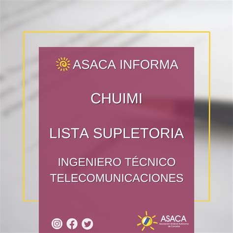 Chuimi Relaci N Definitiva De Aspirantes Admitidos Y Excluidos Y Lista