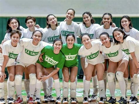 De La Salle University Lady Spikers Volleyball Uaap In Lady