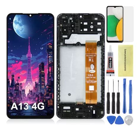 Pantalla Oled Con Marco Para Samsung Galaxy A13 4g Cuotas sin interés