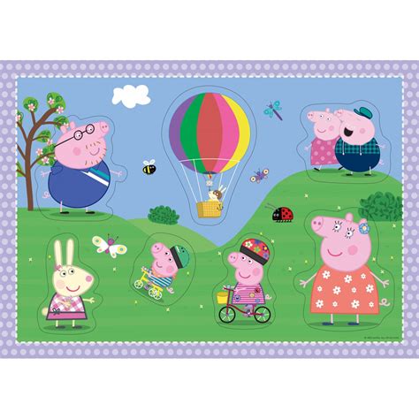 Ravensburger Peppa Pig Pc Giant Floor Puzzle With Large Shaped