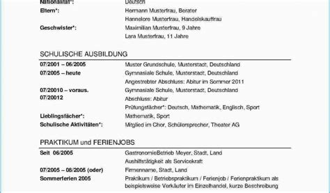 Lebenslauf Besondere Kenntnisse Englisch Curriculum Vitae Englisch