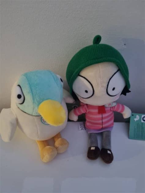 Sarah And Duck Cbeebies Plush Soft Toy 8inch 20cm Talking Etsy Uk