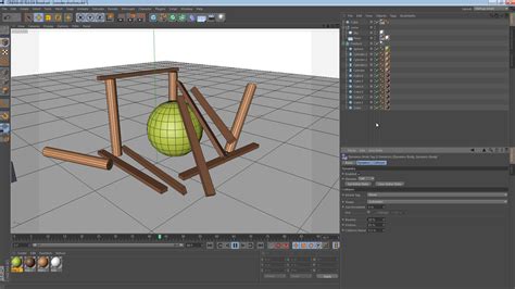 Using The MoGraph Fracture Object For Dynamics In Cinema 4D Jamie3d