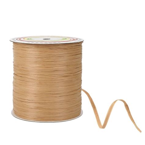 Ruban De Raphia Naturel Papier Raphia D Emballage Ruban Craft Ficelle