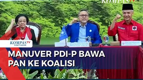 Manuver Pdi P Coba Tarik Pan Dukung Ganjar Di Pilpres Youtube