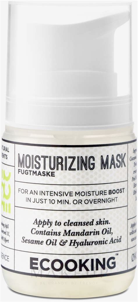 Moisturizing Face Mask Ecooking Moisturizing Mask Sa Makeupstore